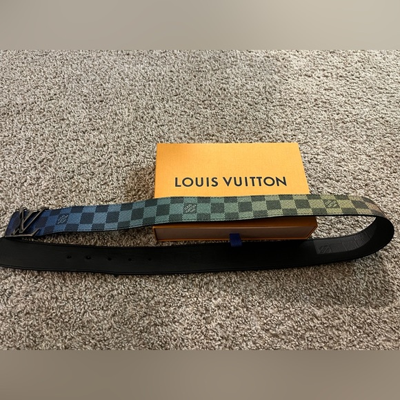 Louis Vuitton LV Initial Rainbow Damier Belt - Picture 5 of 5